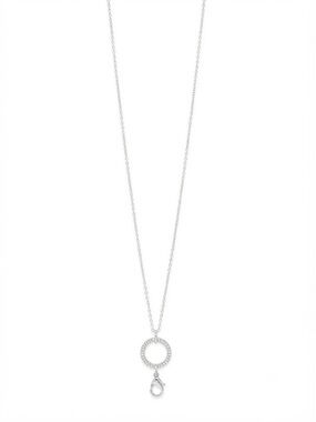Silver Circle Pendant Necklace